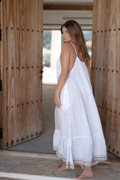 Robe Icha Alma Blanc