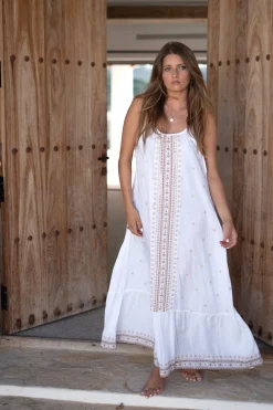 Robe Icha Alma Blanc