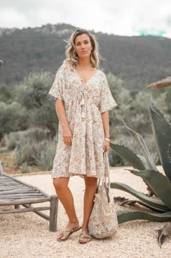 Robe Imprimé sable