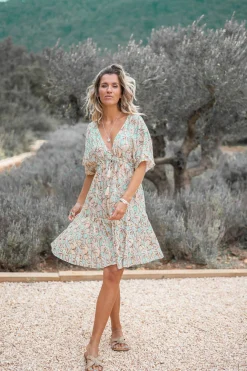 Robe Imprimé sable