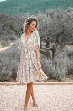 Robe Imprimé sable