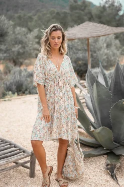 Robe Imprimé sable