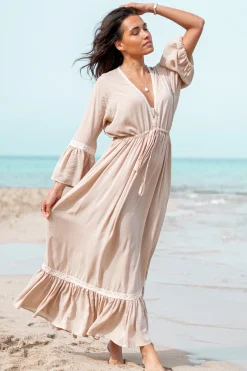 Robe Isabella Crochet Ecru