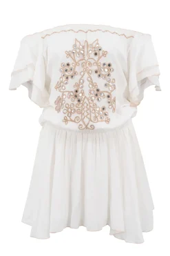 Robe Jairo Miroir Blanc