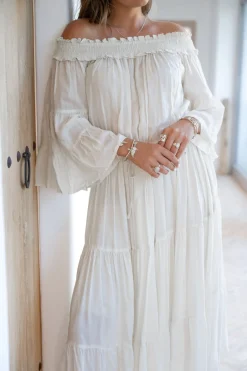 Robe Jamee Boho Ecru