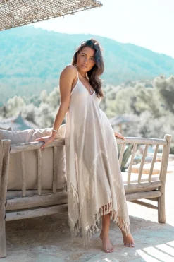 Robe Jimena Mélange naturel