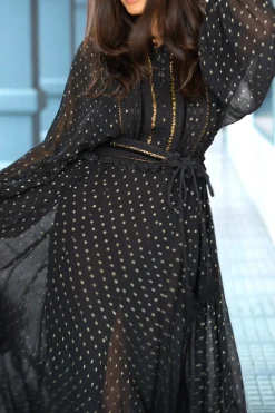 Robe longue Bliss Noir