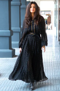 Robe longue Bliss Noir