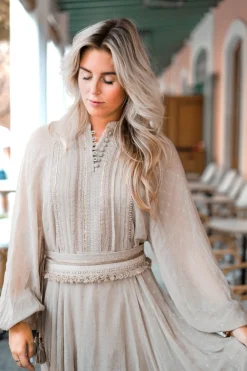 Robe longue Bliss Taupe