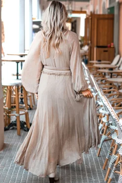 Robe longue Bliss Taupe