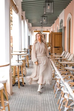 Robe longue Bliss Taupe