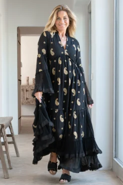 Robe longue Dali Esencia Noir
