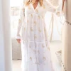Robe longue Dali Esencia Ivoire