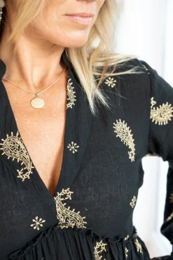 Robe longue Dali Esencia Noir