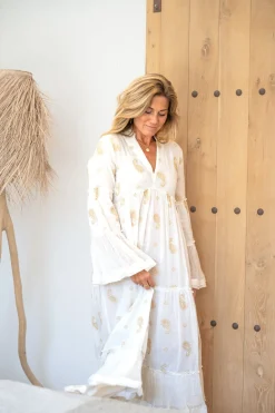Robe longue Dali Esencia Ivoire
