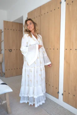 Robe longue Dali Esencia Ivoire