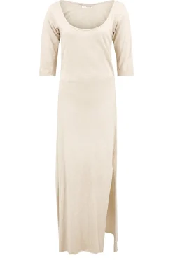 Robe longue Ecru