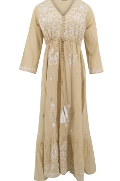 Robe longue Flora Sand
