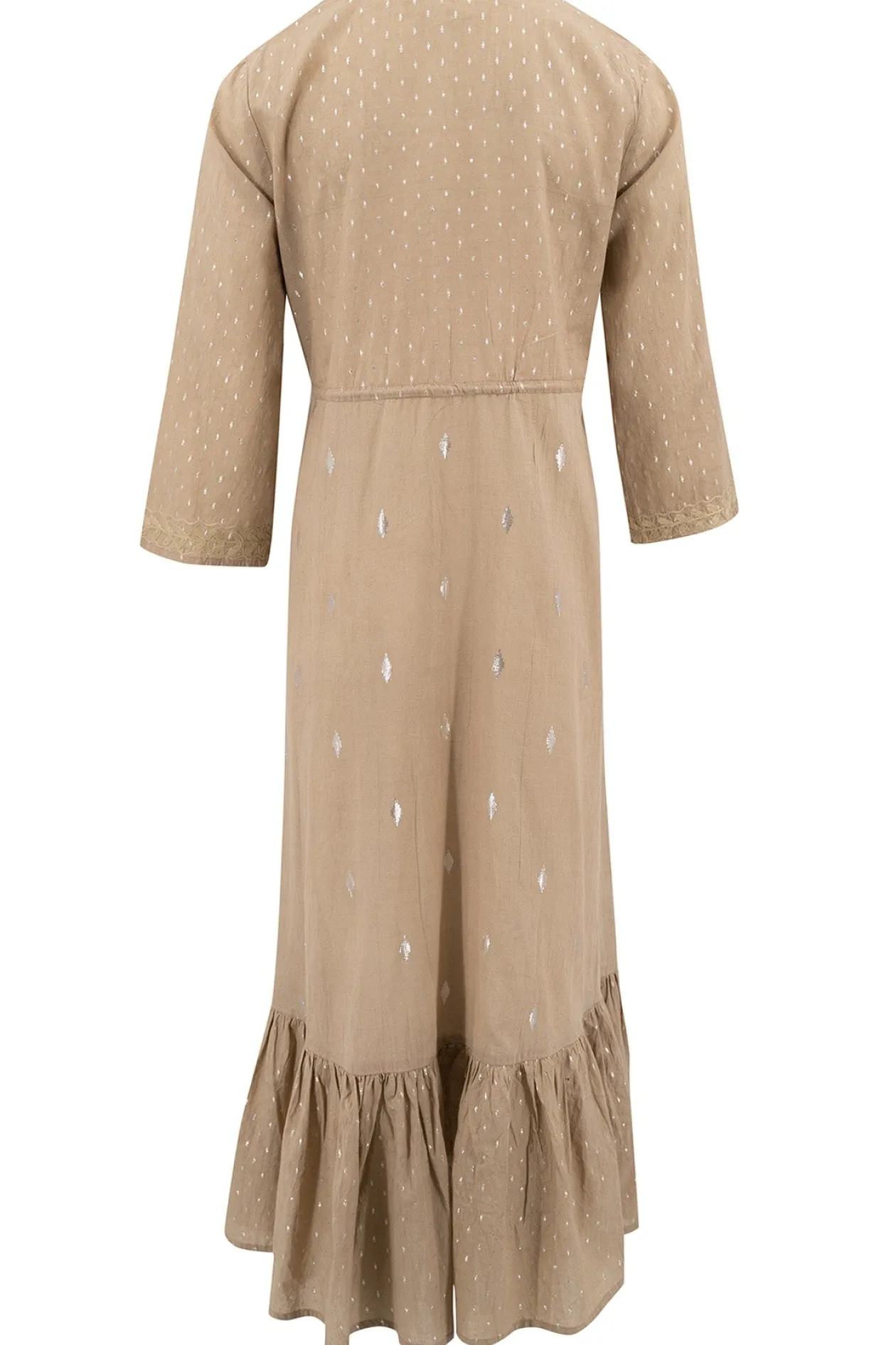 Robe longue Flora Taupe