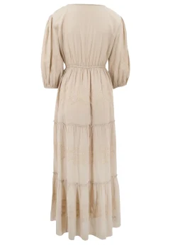 Robe longue Glorio Cuadros Sand