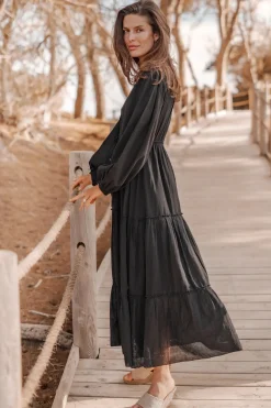 Robe longue Ida Black