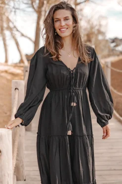 Robe longue Ida Black