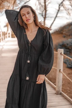 Robe longue Ida Black