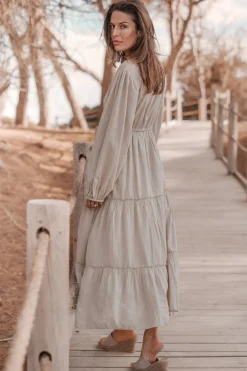 Robe longue Ida Sand