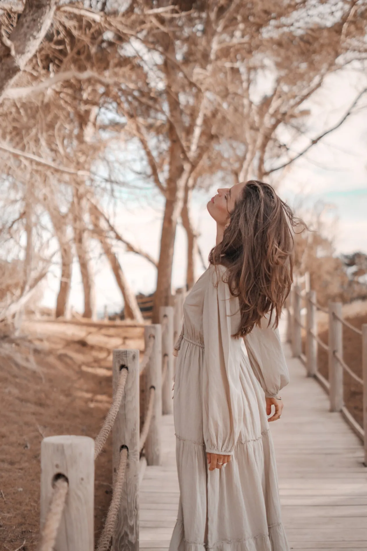 Robe longue Ida Sand