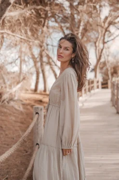 Robe longue Ida Sand
