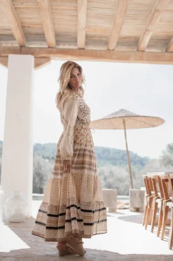 Robe longue Impresion Print