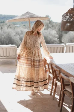 Robe longue Impresion Print