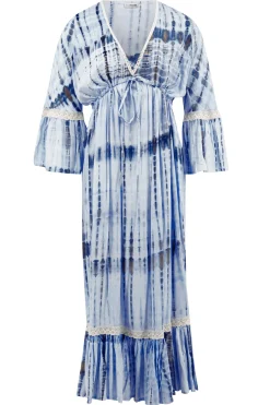 Robe longue Indigo