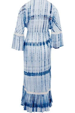 Robe longue Indigo