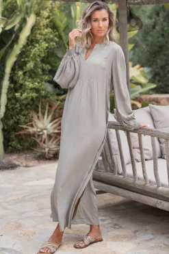 Robe longue Jaime Khaki