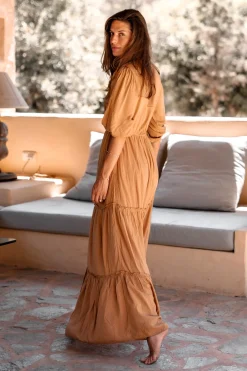 Robe longue Luciana Brick