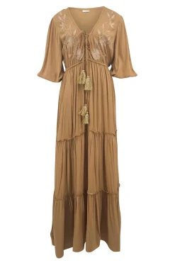Robe longue Luciana Brick