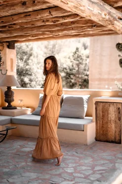 Robe longue Luciana Brick