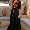 Robe longue Luciana Noir