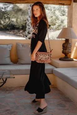 Robe longue Luciana Noir