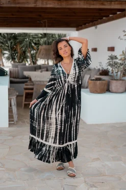 Robe longue Noir