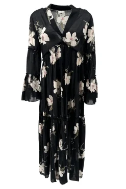 Robe Lucia Bloom Noir