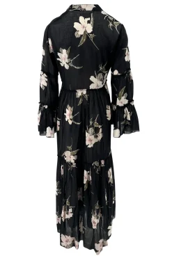 Robe Lucia Bloom Noir