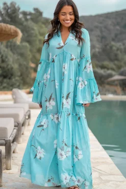 Robe Lucia Bloom Turquoise