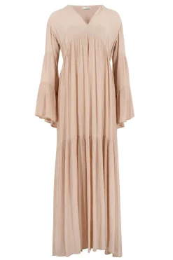 Robe Lucia Flower Taupe clair