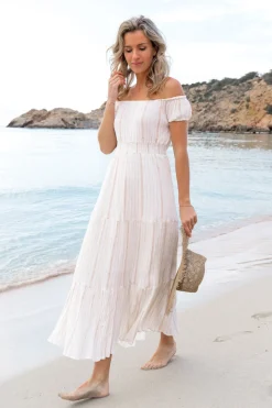 Robe Lurex Ivoire