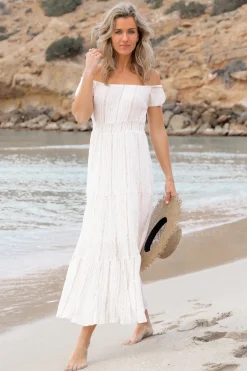 Robe Lurex Ivoire
