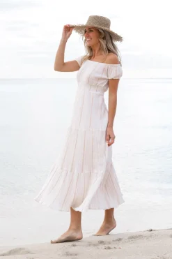 Robe Lurex Ivoire