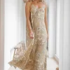 Robe Madia Baroque Khaki