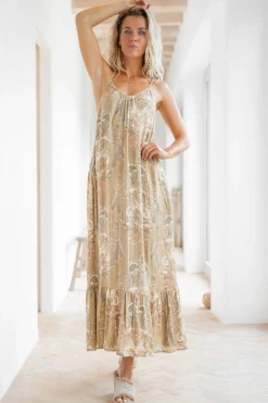 Robe Madia Baroque Khaki